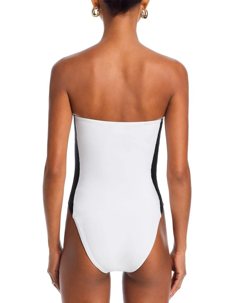 Strapless One Piece Swimsuit - Exclusive