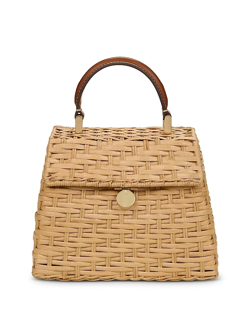 Cult Gaia Sybil Raffia Crossbody Bag