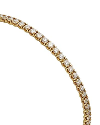 18K Yellow Gold Diamond Classics Bangle Bracelet