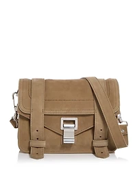 PS1 Mini Suede Crossbody Bag
