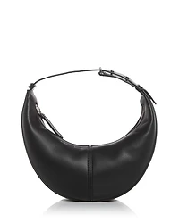 Mini Slide Leather Top Handle Bag