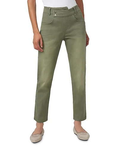 Hue High Rise Girlfriend Denim Leggings