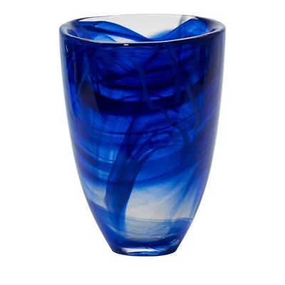 Contrast Vase, Blue