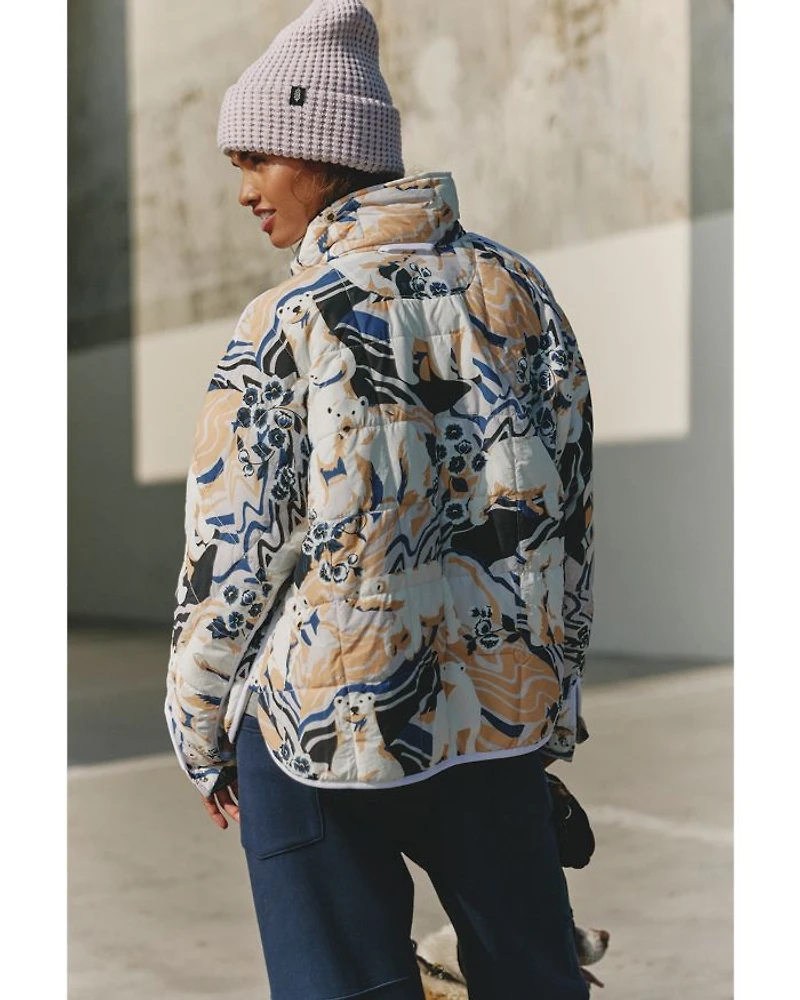 Pippa Packable Printed Jacket
