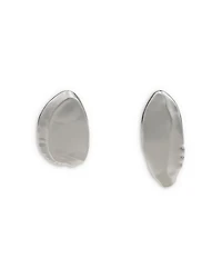 Sculptured Disc Statement Earrings
