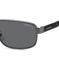 C Flex Rectangle Sunglasses, 56mm