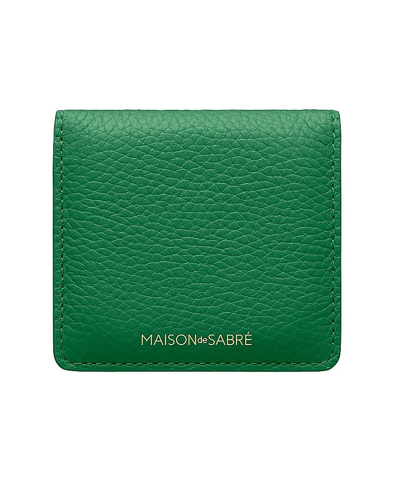 Maison de SABRE Leather Compact Mirror
