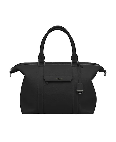 Large Leather Weekender Bag