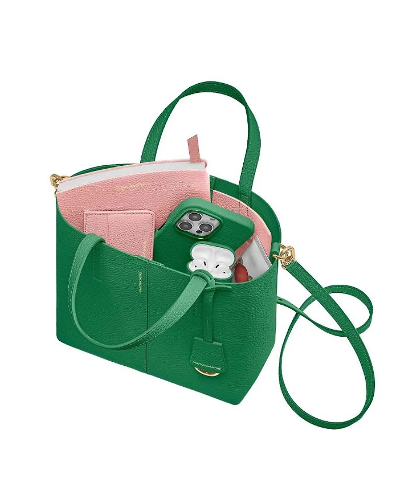 Small Leather Soft Tote