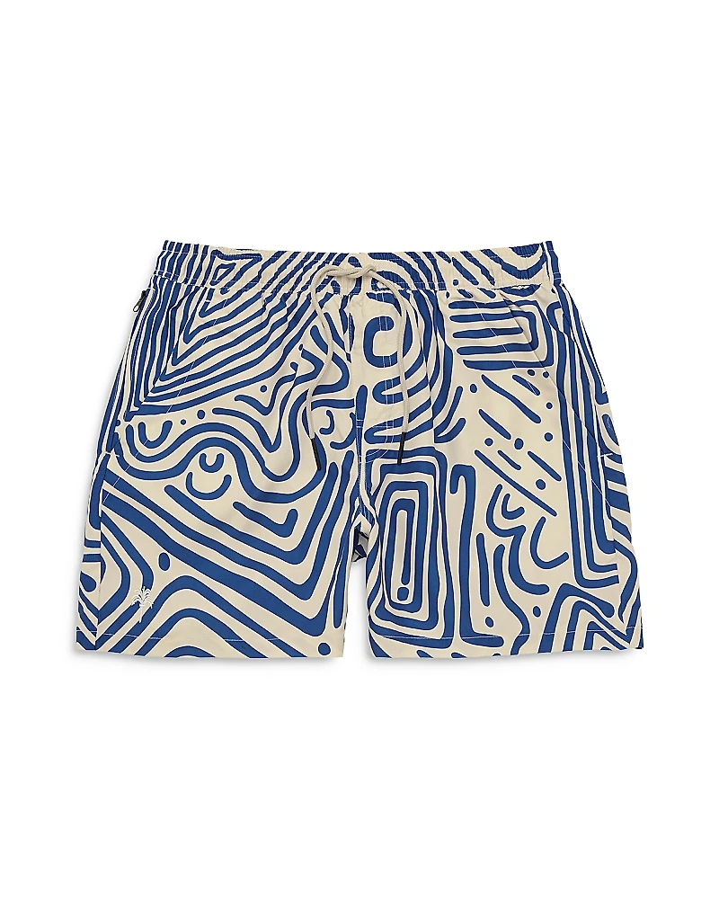 Oas Eldovado Relaxed Staight Fit 4.7 Swim Trunks