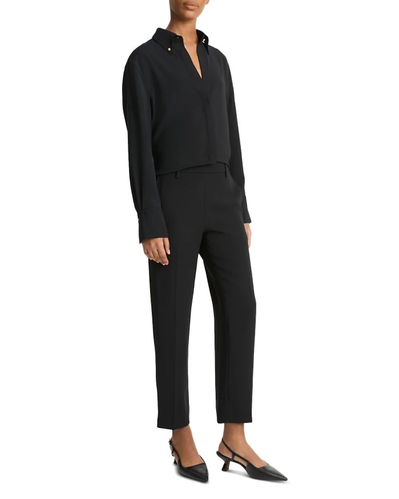 Mid Rise Tapered Pants