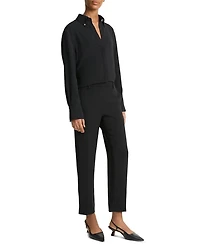 Mid Rise Tapered Pants