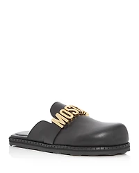 Moschino Women's Logo Mules