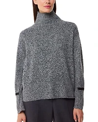 Wool Fleck Funnel Neck Sweater