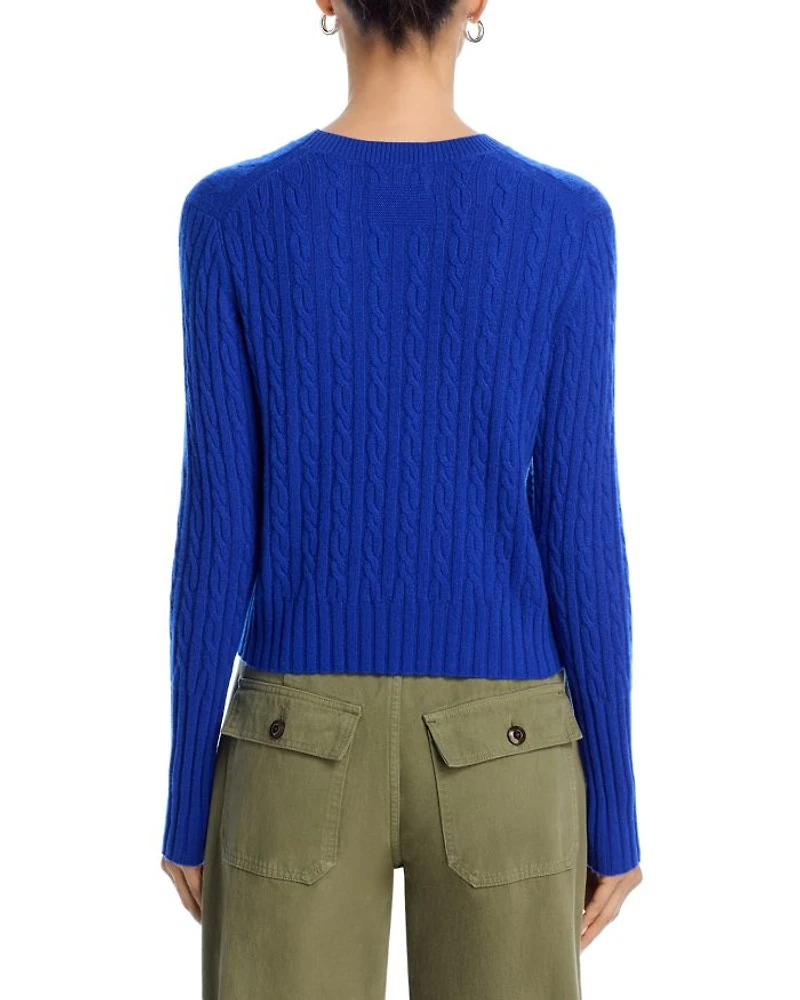 Cashmere Cable Knit Sweater