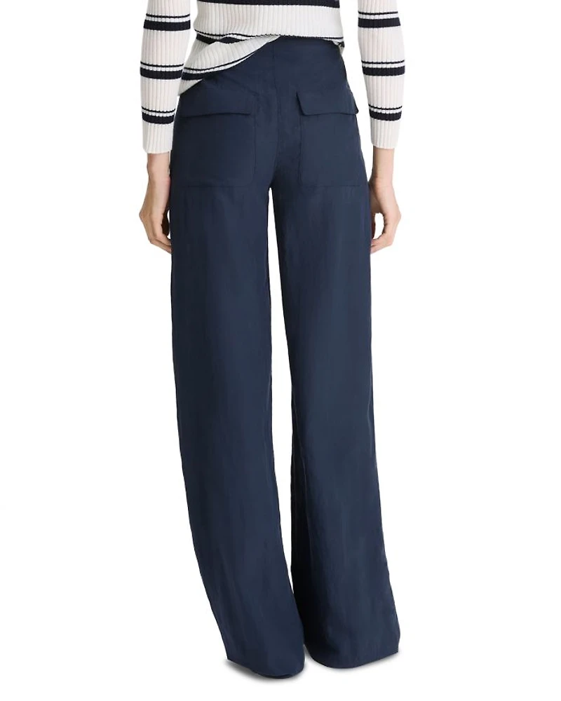 Mid Rise Utility Drawstring Pants