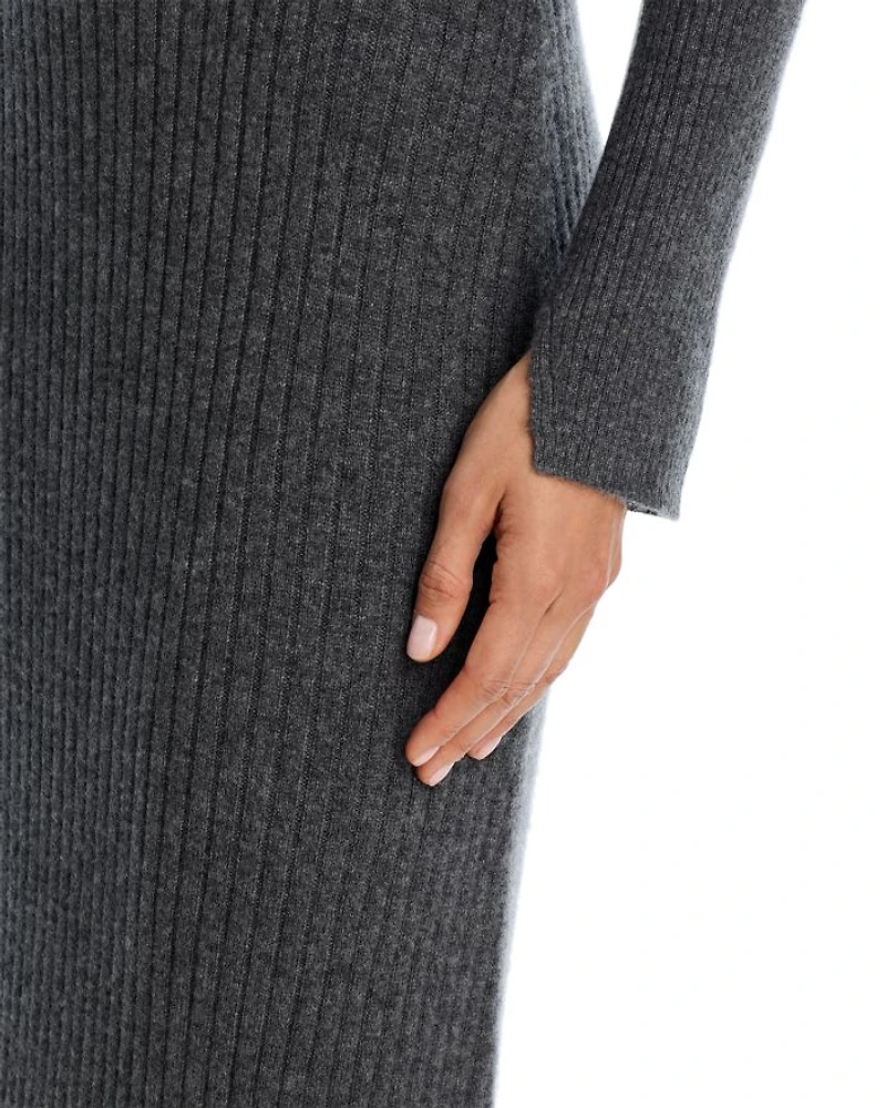 Turtleneck Maxi Sweater Dress