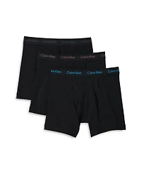Cotton Stretch Moisture Wicking Boxer Briefs, Pack of 3