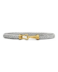 David Yurman Cable Buckle Bracelet with Gold