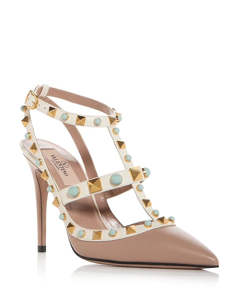 Valentino Garavani Women's Rockstud Embellished Pumps