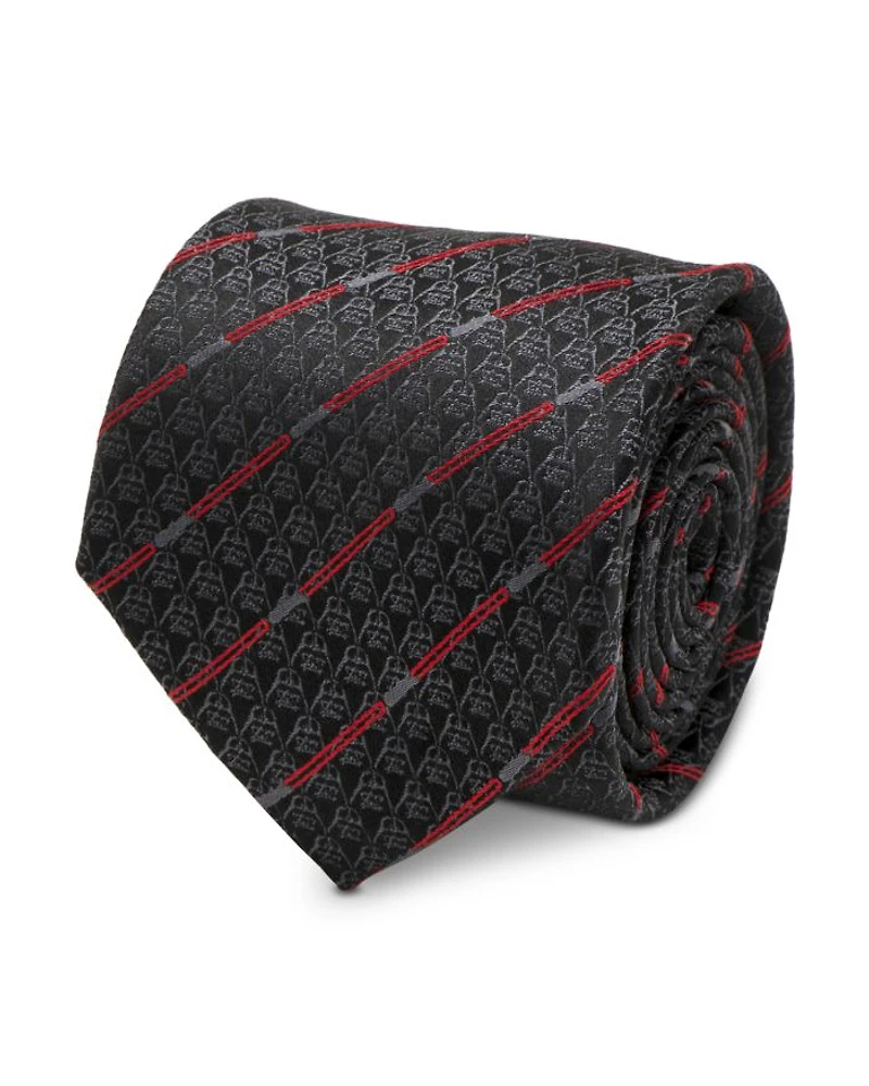 Darth Vader Lightsaber Striped Tie