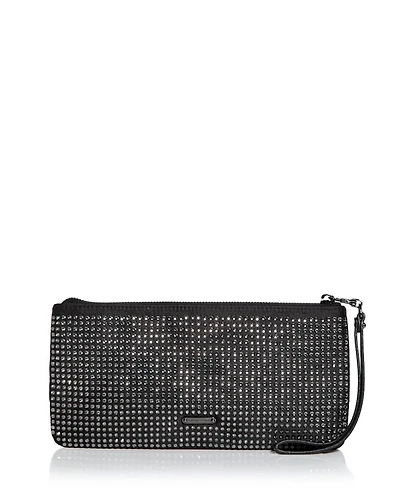 Crystal Embellished Wristlet