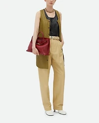 Andiamo Leather Top Handle Bag