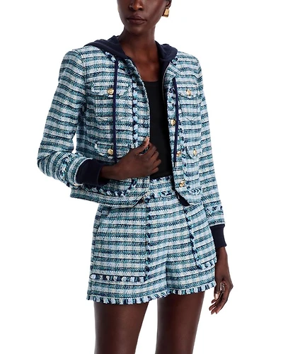 Matilda Tweed Emery Hooded Jacket