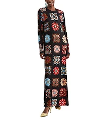 La DoubleJ Long Sleeve Swing Dress