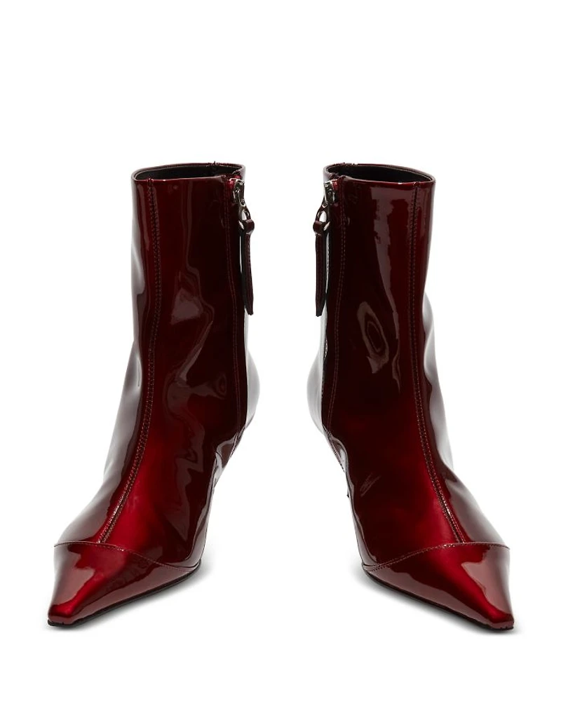 Women's Roe Patent Leather Booties