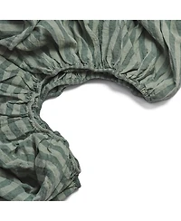 Pembroke Stripe Linen Blend Fitted Sheet, California King