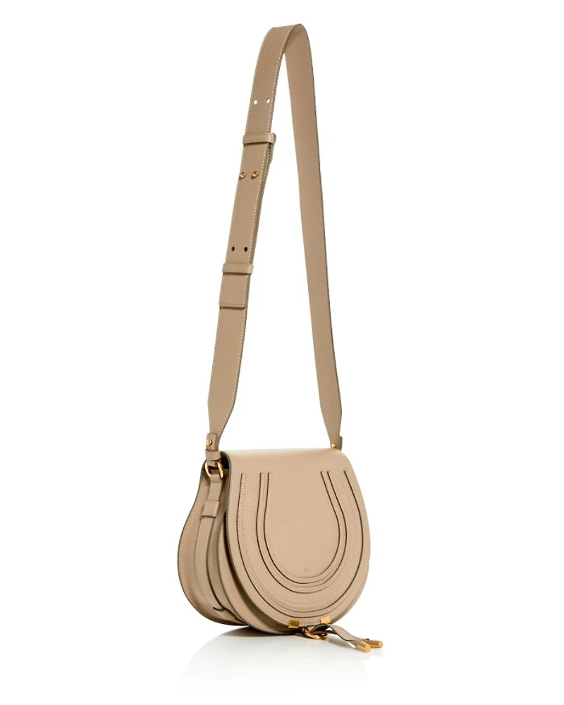 Marcie Leather Saddle Bag