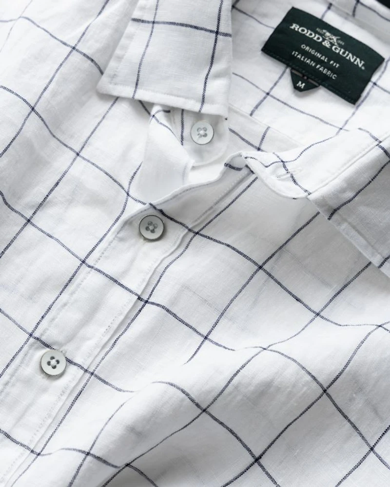 Avonden Short Sleeve Linen Shirt
