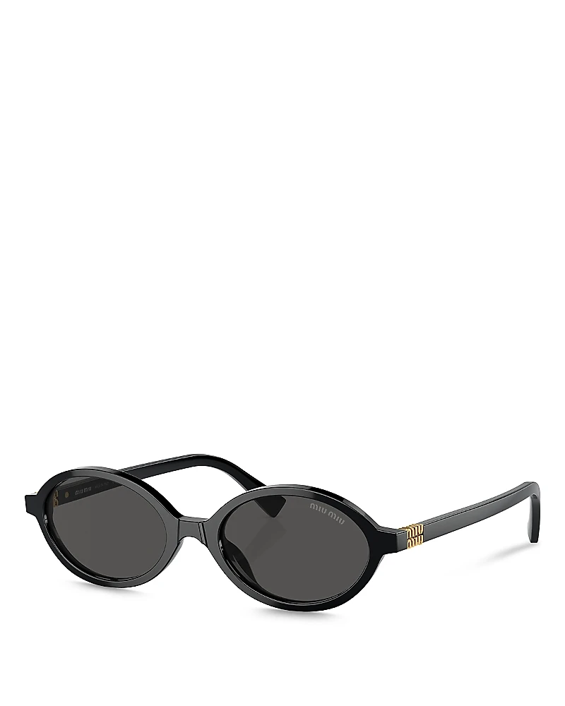 Miu Miu Regard Oval Sunglasses