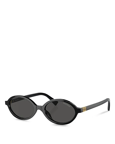 Miu Miu Regard Oval Sunglasses