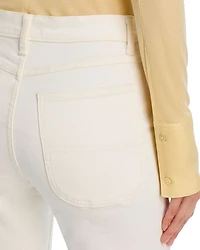 Clifford Cropped Ankle Jeans White