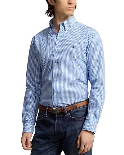 Cotton Poplin Classic Fit Button Down Shirt
