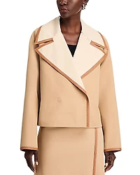 Lafayette 148 New York Reversible Wide Notch Lapel Jacket