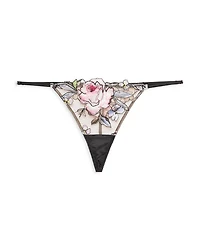 Fidelia Embroidered V String