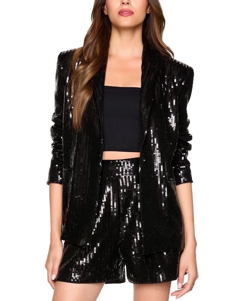 Square Sequin Blazer