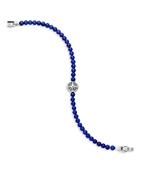 Spiritual Beads Compass Rose Bracelet with Lapis