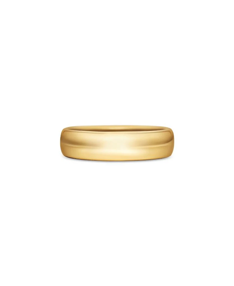 Men's Classic Band Ring 18K Yellow Gold