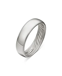 Men's 18K White Gold Classic Band