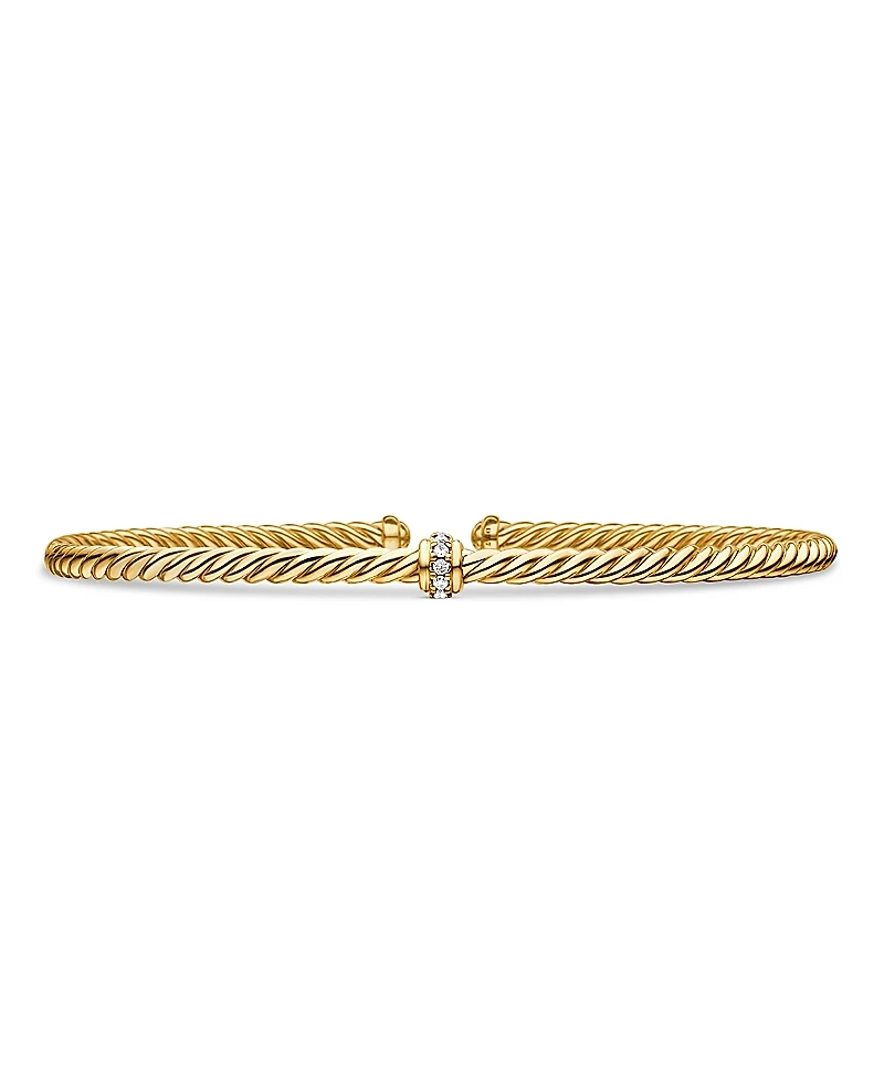 David Yurman Renaissance Center Station Bracelet with Diamonds