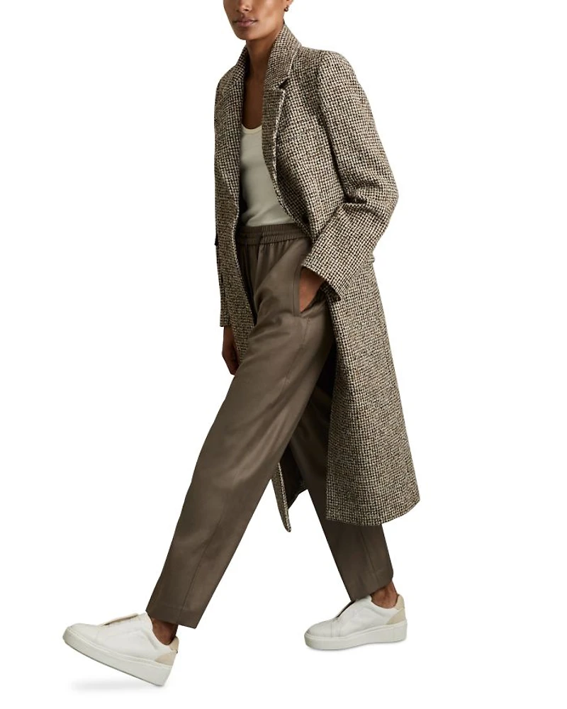 Tie Waist Tapered Pants