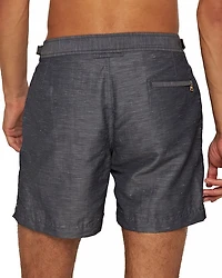 Bulldog Linen Tape 6" Swim Trunks