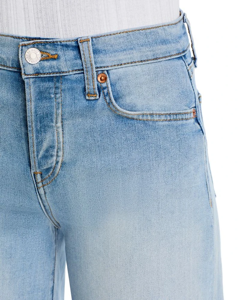 Mid Rise Wide Leg Palazzo Jeans Cielito