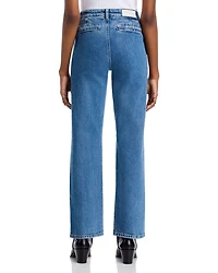 The Westley High Rise Ankle Jeans Blue Mere