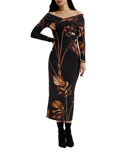 Ted Baker Josefen Bodycon Midi Dress