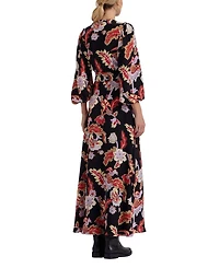 Long Camerino Dress Crepe De Chine